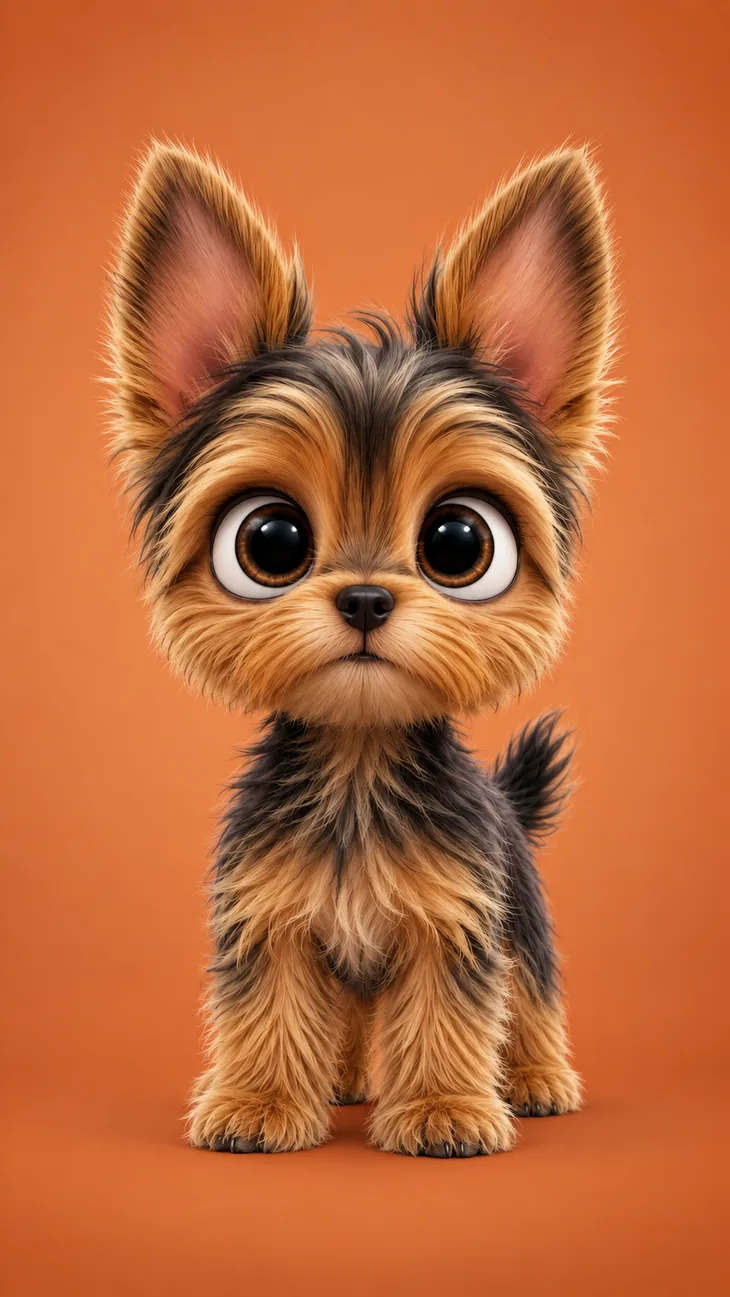 Our Yorkshire terrier